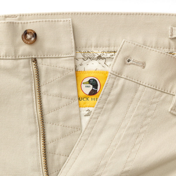 7" Canvas Camp Short - Stone