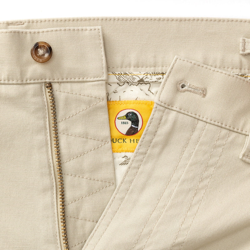 7" Canvas Camp Short - Stone