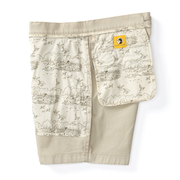 7" Canvas Camp Short - Stone