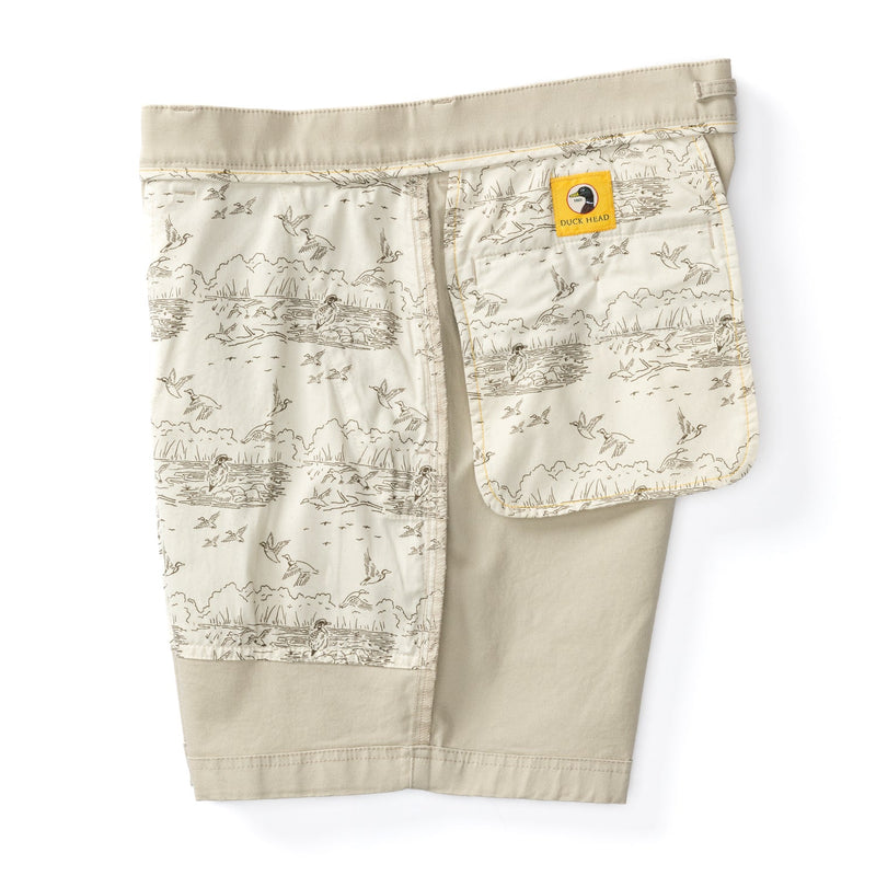 7" Canvas Camp Short - Stone