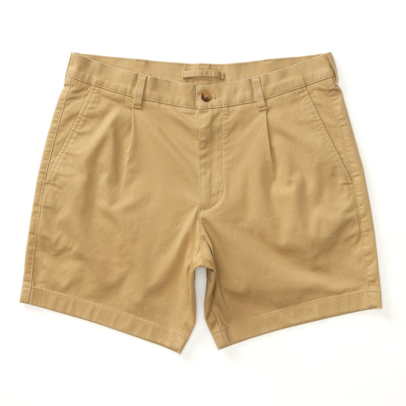 7” Pleated Gold School Chino Short - 160th Anniversary Edition