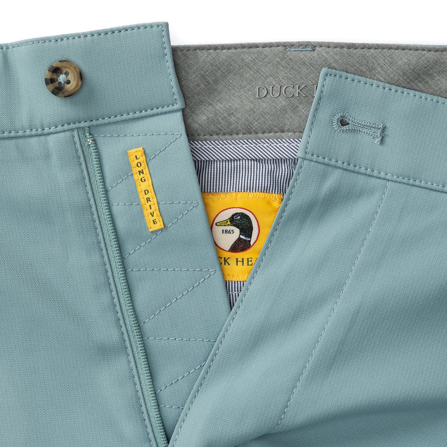 9" Long Drive Performance Short - Mineral Blue