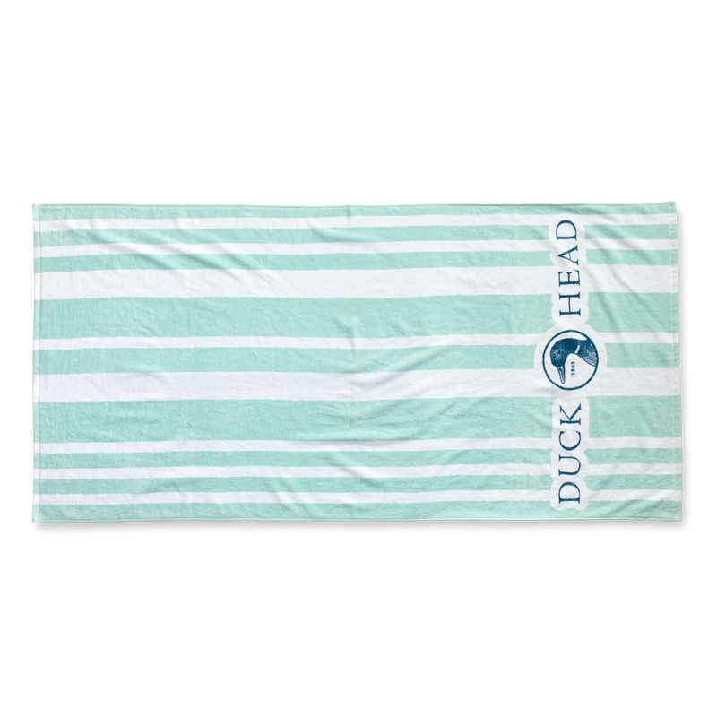 Stripe Logo Beach Towel