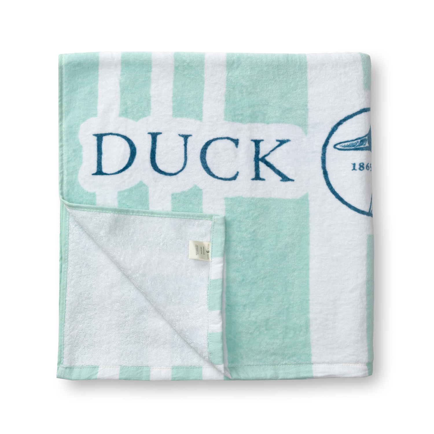 Stripe Logo Beach Towel