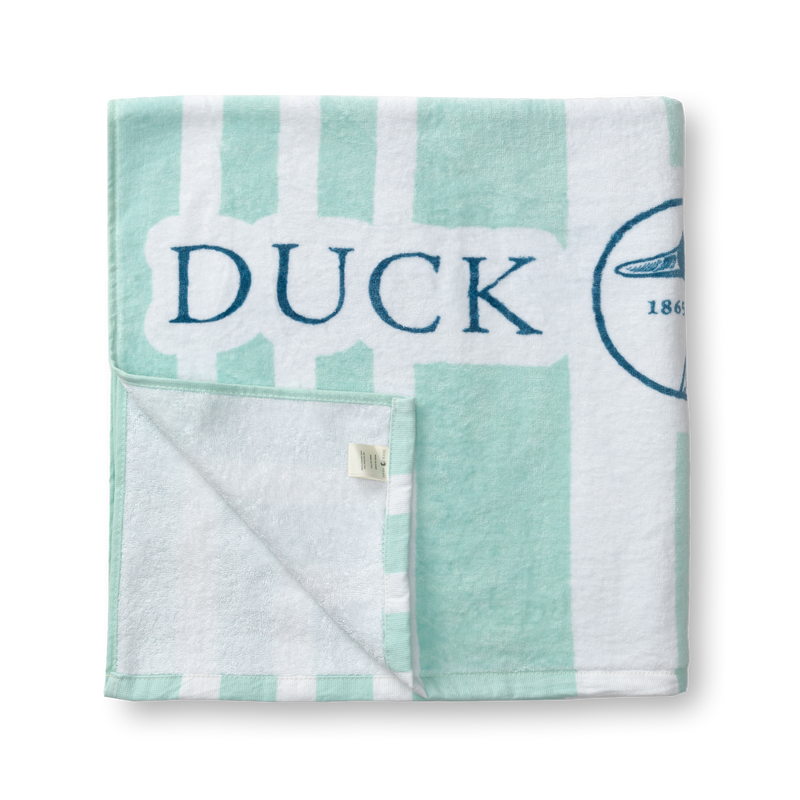 Stripe Logo Beach Towel