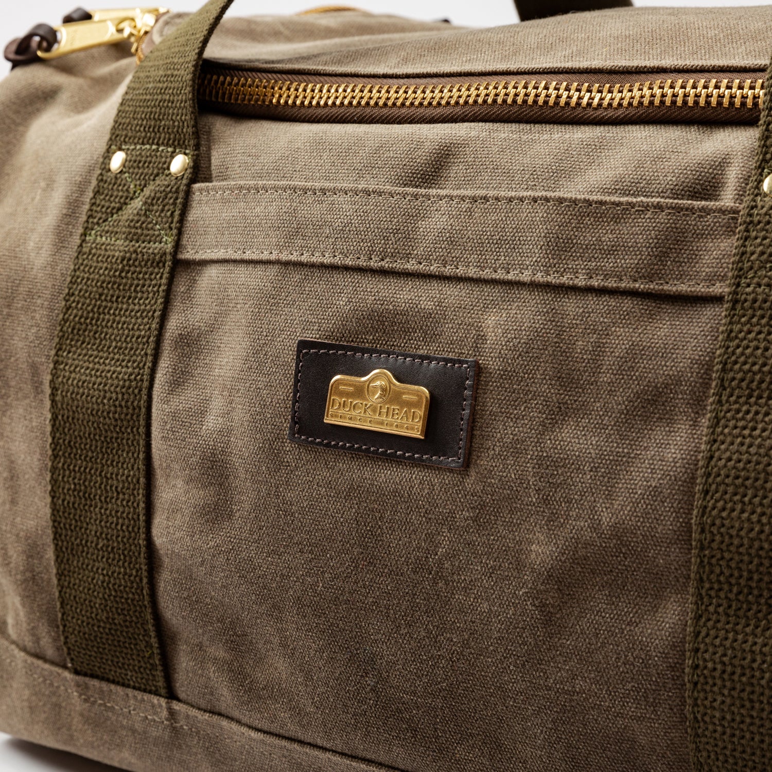 Waxed Canvas Duffle Bag