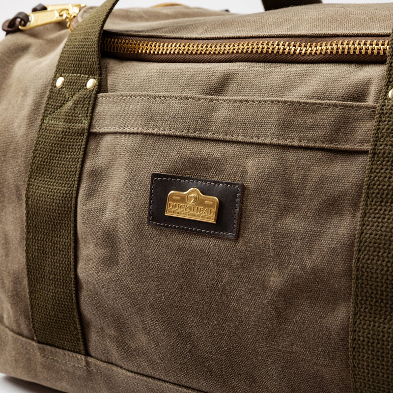 Waxed Canvas Duffle Bag