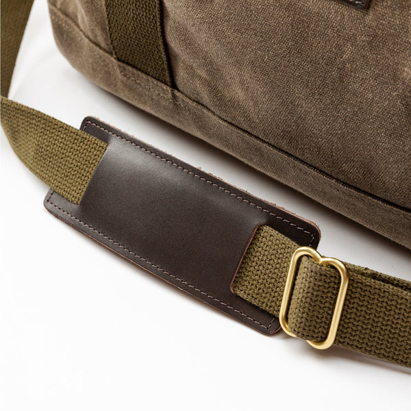 Waxed Canvas Duffle Bag