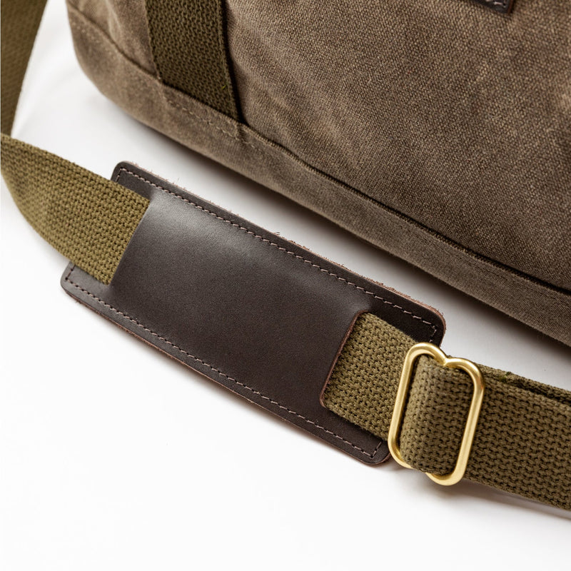 Waxed Canvas Duffle Bag
