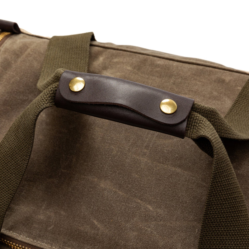Waxed Canvas Duffle Bag