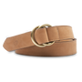 Suede O-Ring Belt - Tan