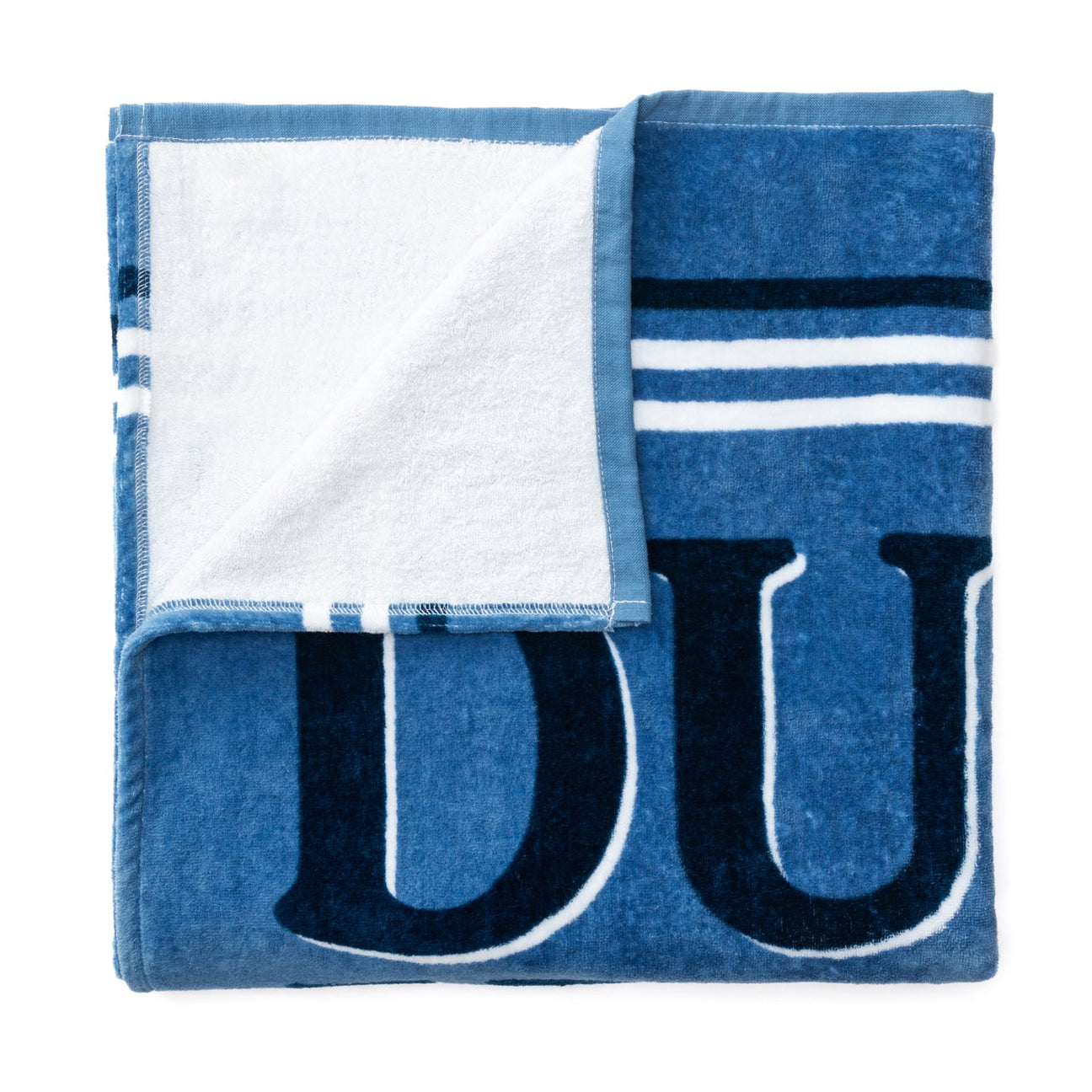 Built For The Social Sportsman Beach Towel - Lake Blue