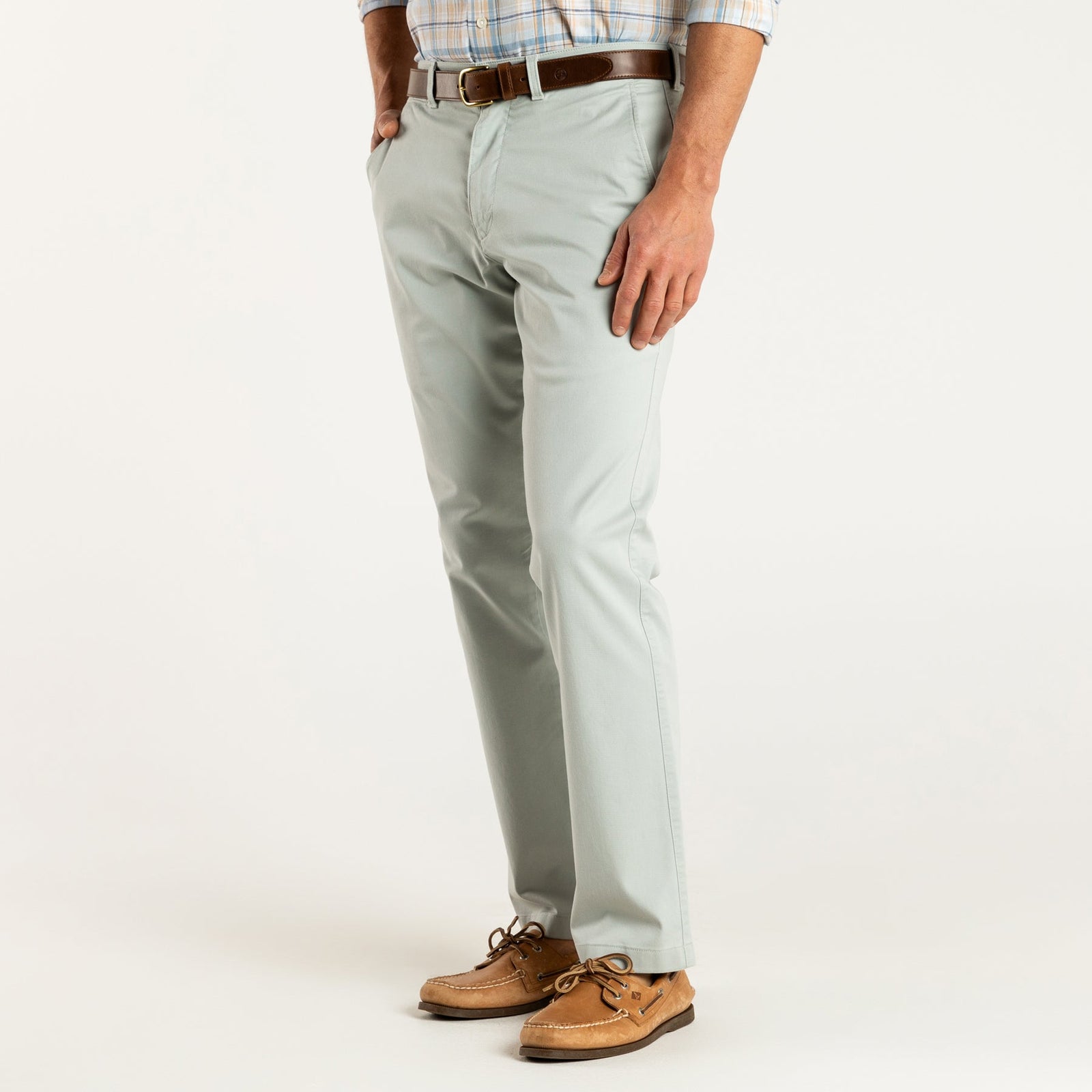 Classic Fit Gold School Chino - Sandstone Grey