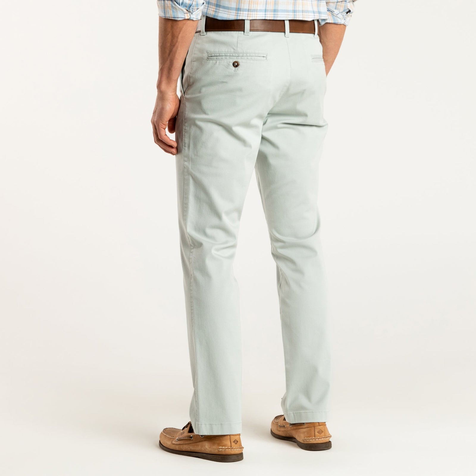 Classic Fit Gold School Chino - Sandstone Grey