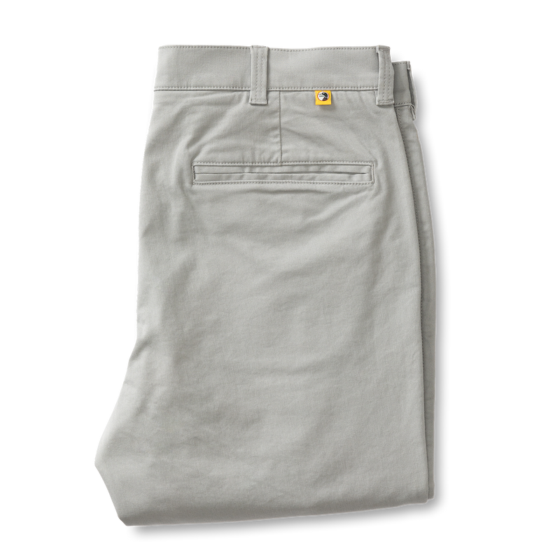 Classic Fit Gold School Chino - Limestone Gray