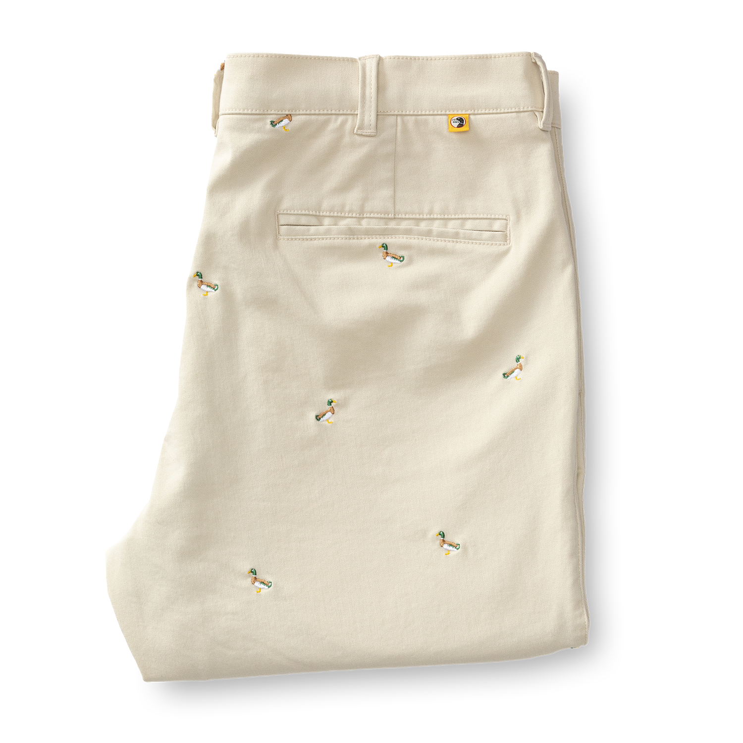 Classic Fit Gold School Chino - Emb Stone