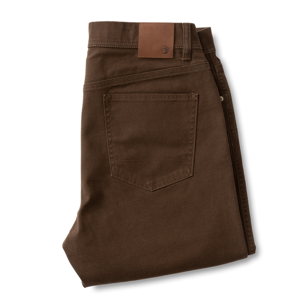 Field Canvas Five-Pocket - Dark Brown