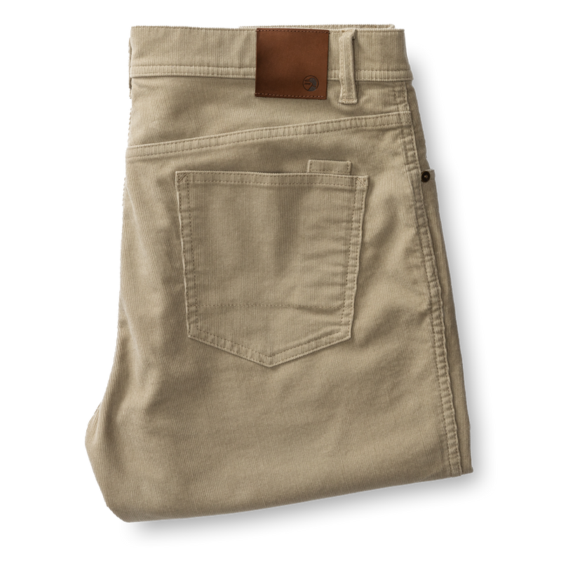 Holston Corduroy Five-Pocket - Khaki