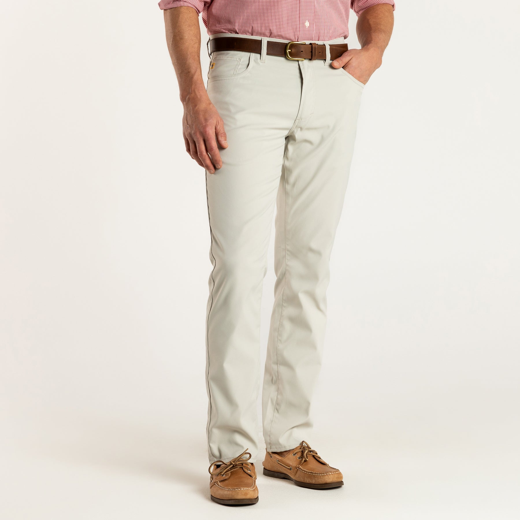 Long Drive Performance Five-Pocket - Stone