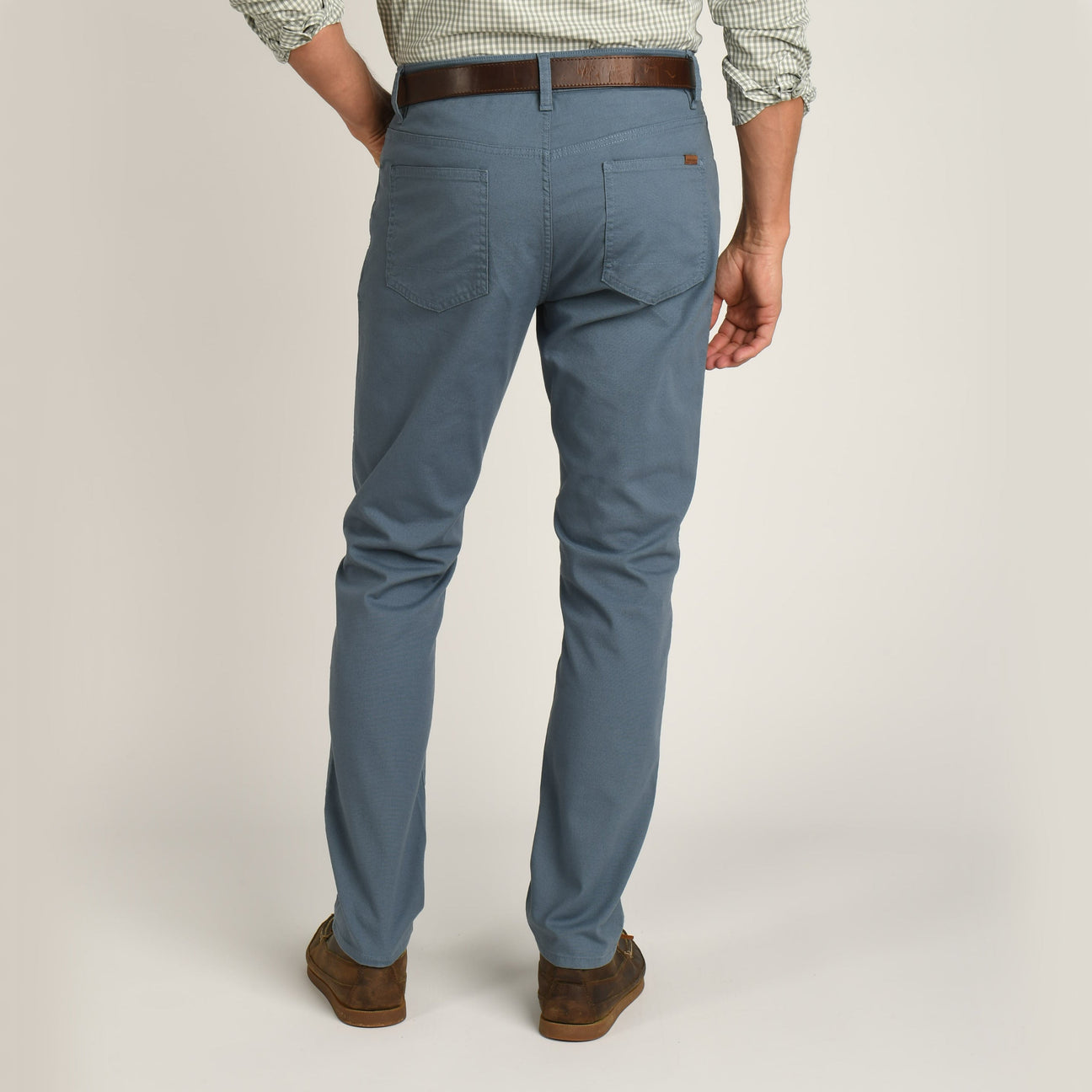 Pinpoint Canvas Five-Pocket - Vintage Blue