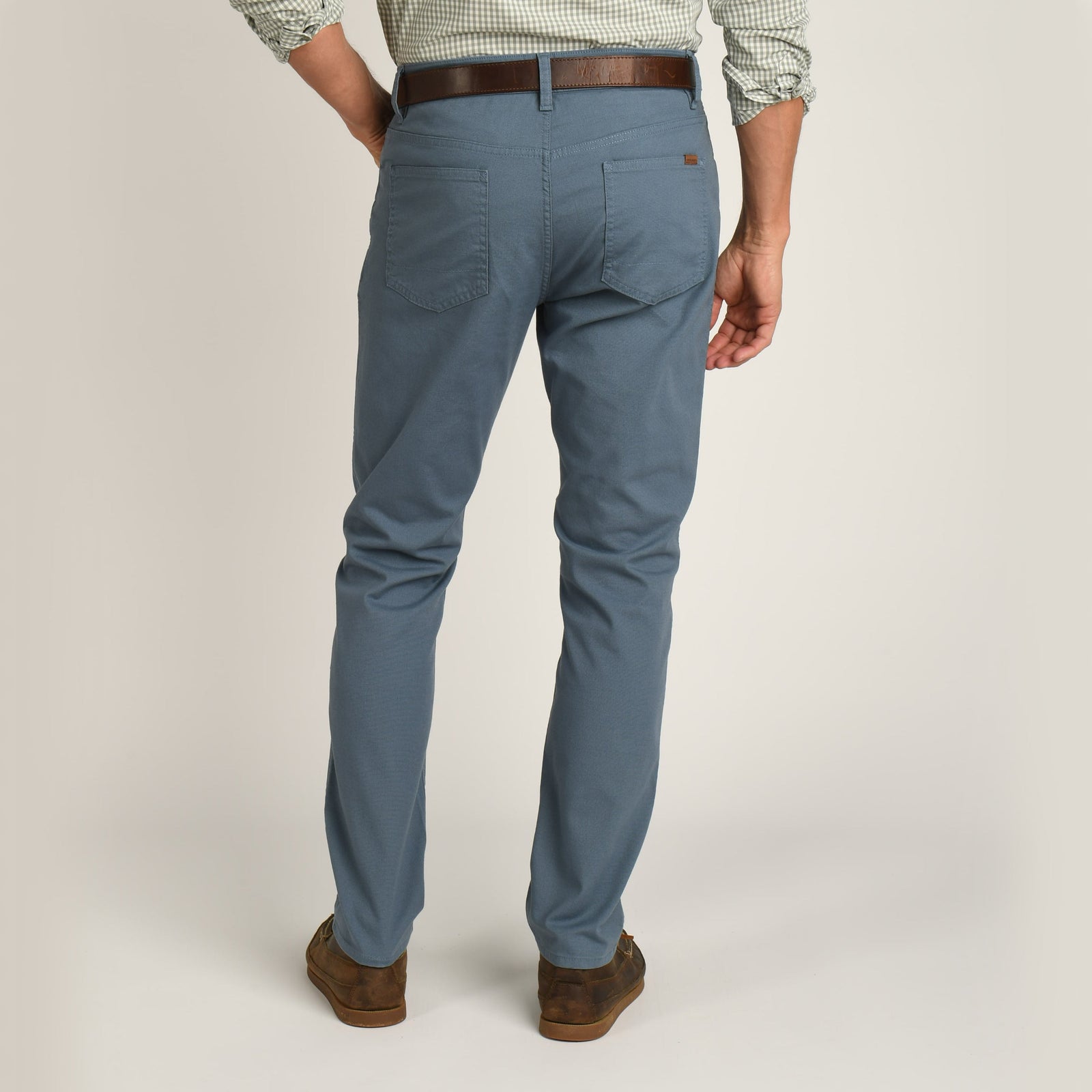 Pinpoint Canvas Five-Pocket - Vintage Blue