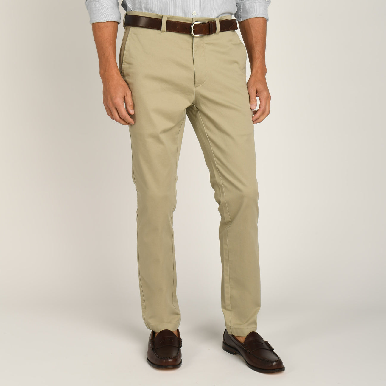 Slim Fit Gold School Chino - Khaki