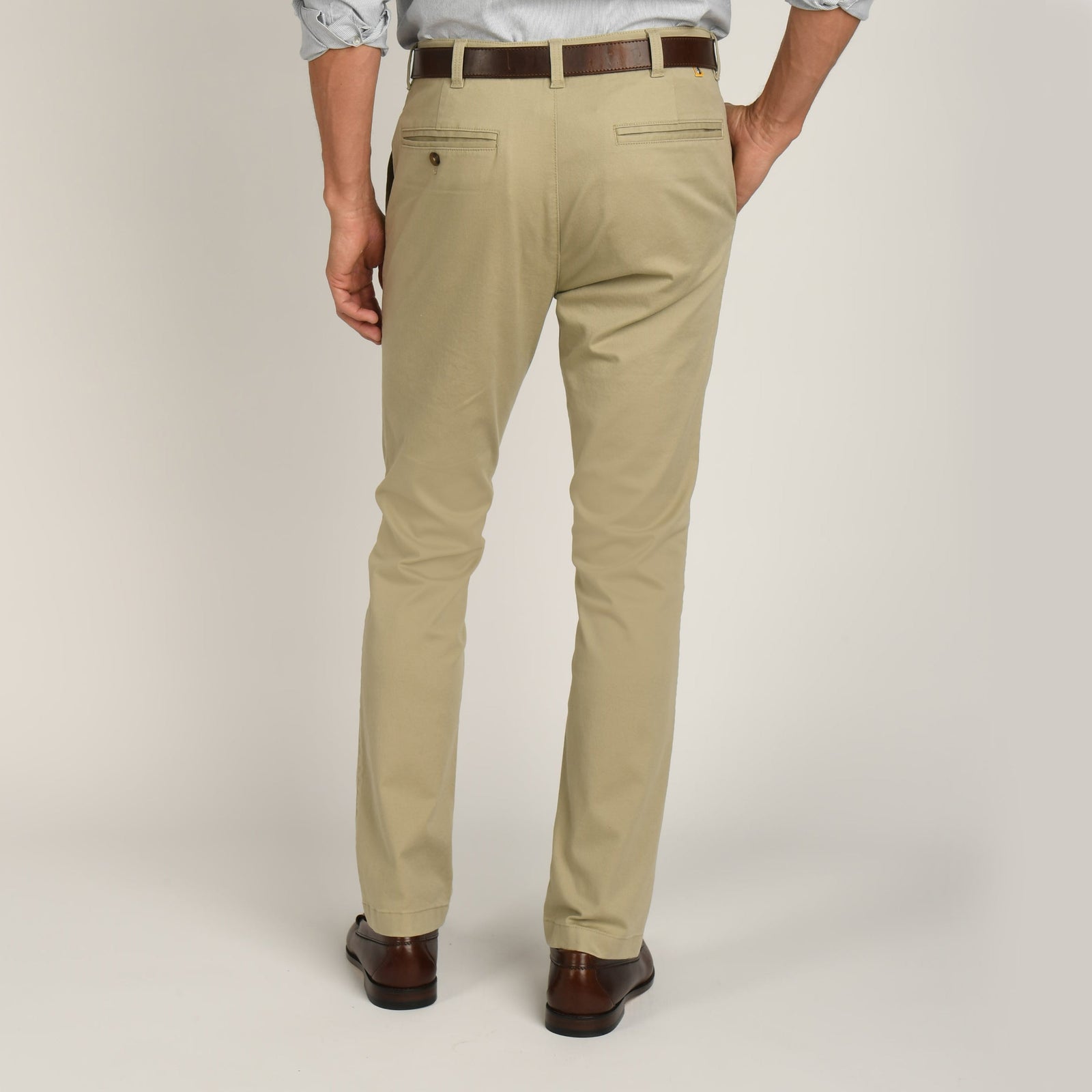 Slim Fit Gold School Chino - Khaki