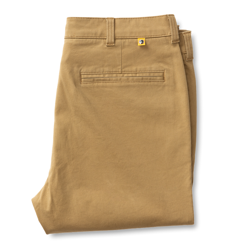 Slim Fit Gold School Chino - Dark Khaki