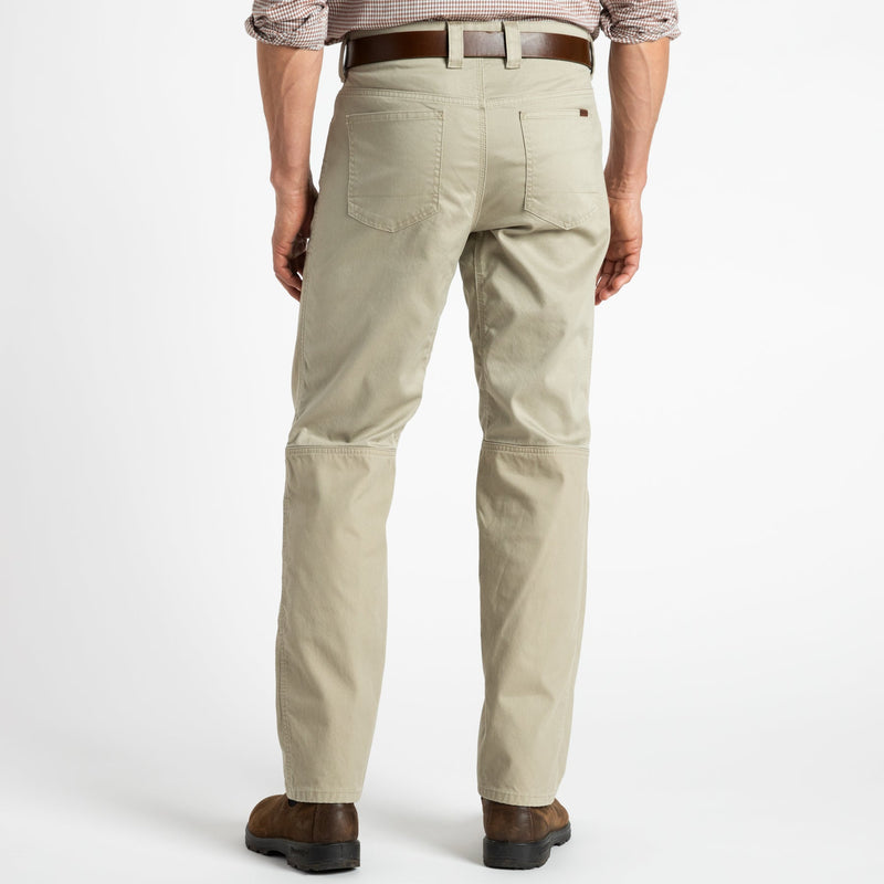 Twill Five-Pocket Briar Pant - Khaki