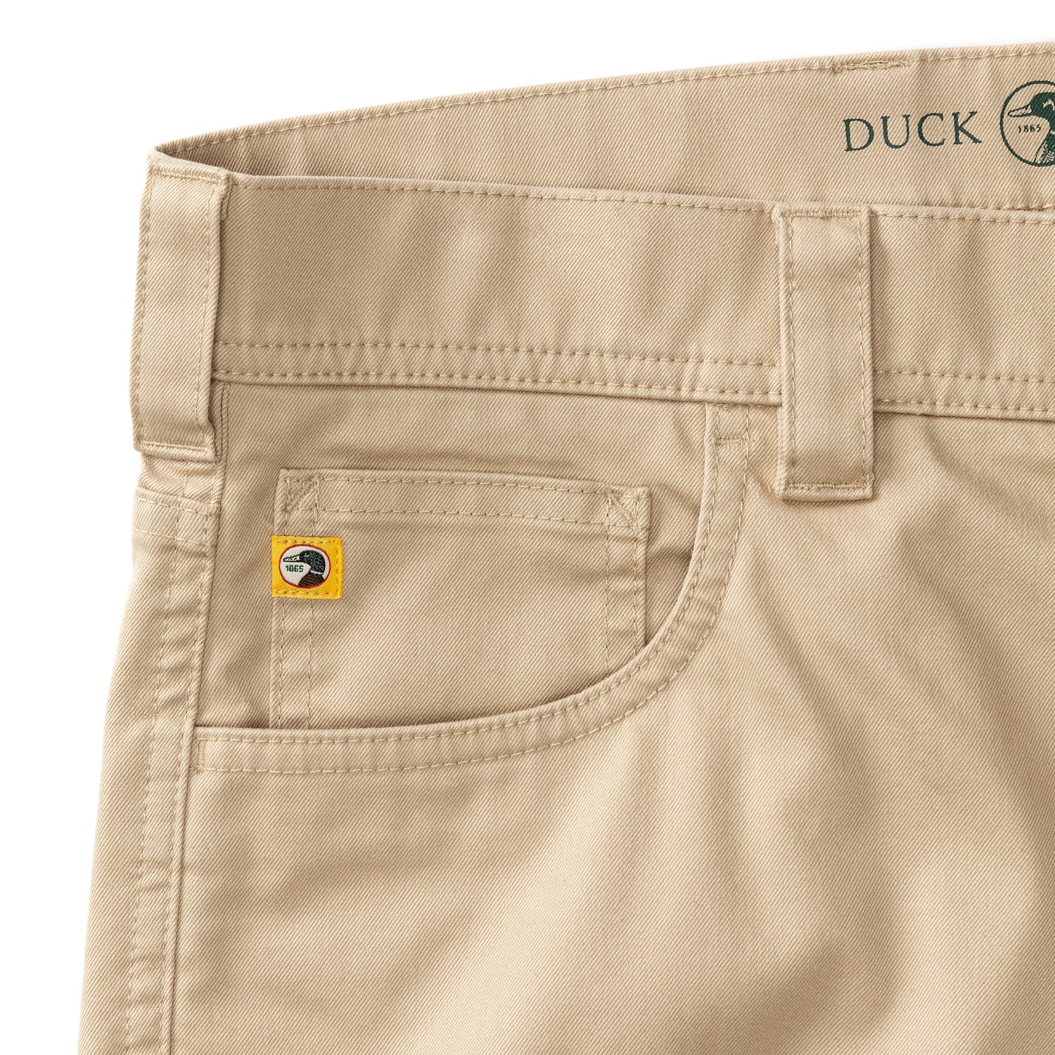 Twill Five-Pocket Briar Pant - Safari