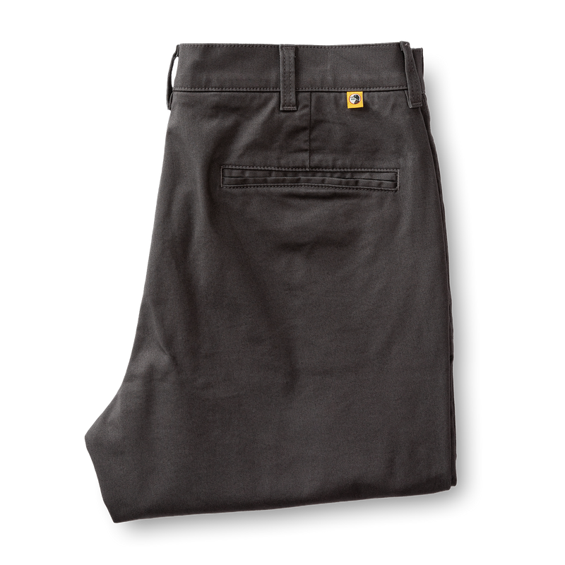 Classic Fit Gold School Chino - Magnet Grey