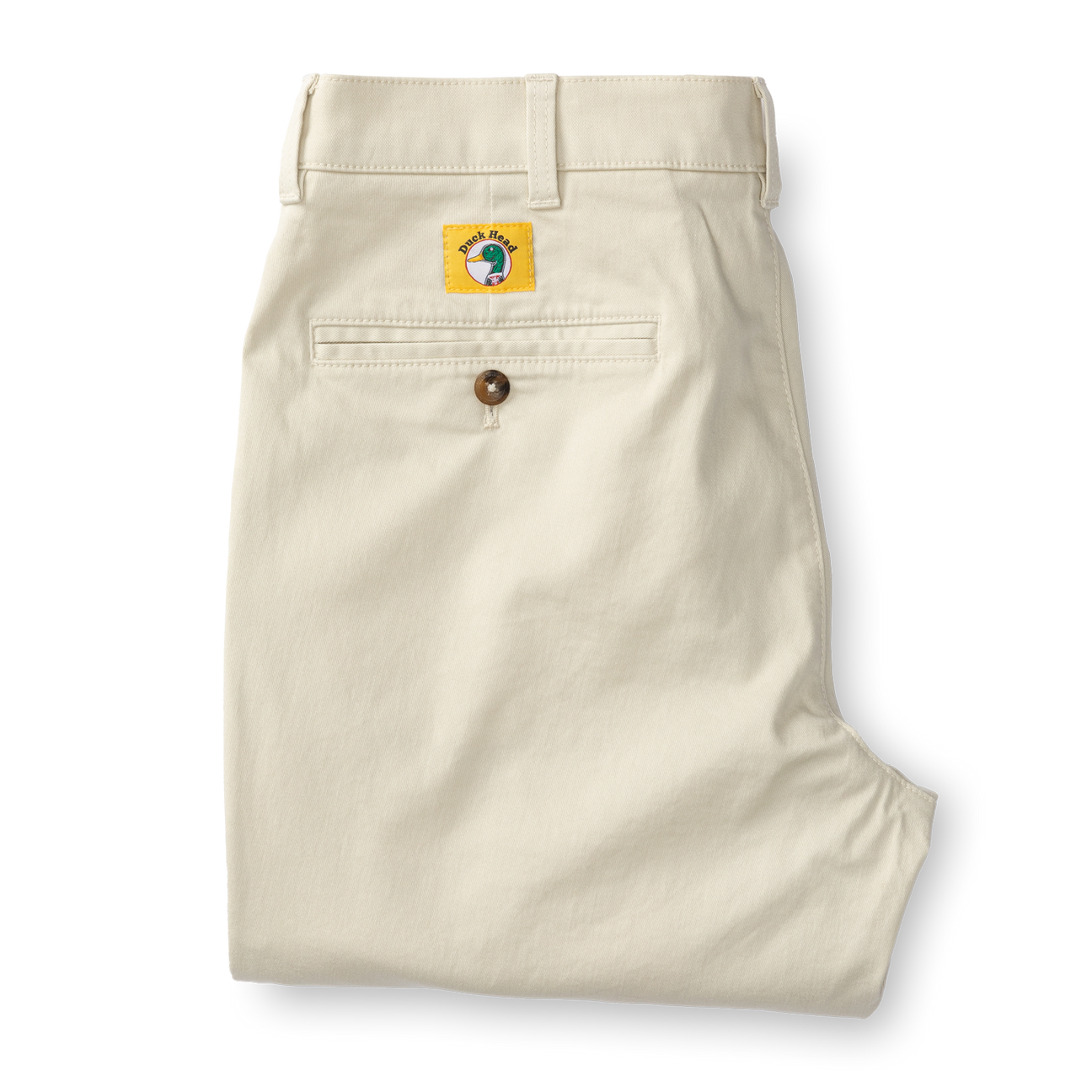 Classic Fit Gold School Chino - Stone Gold Patch