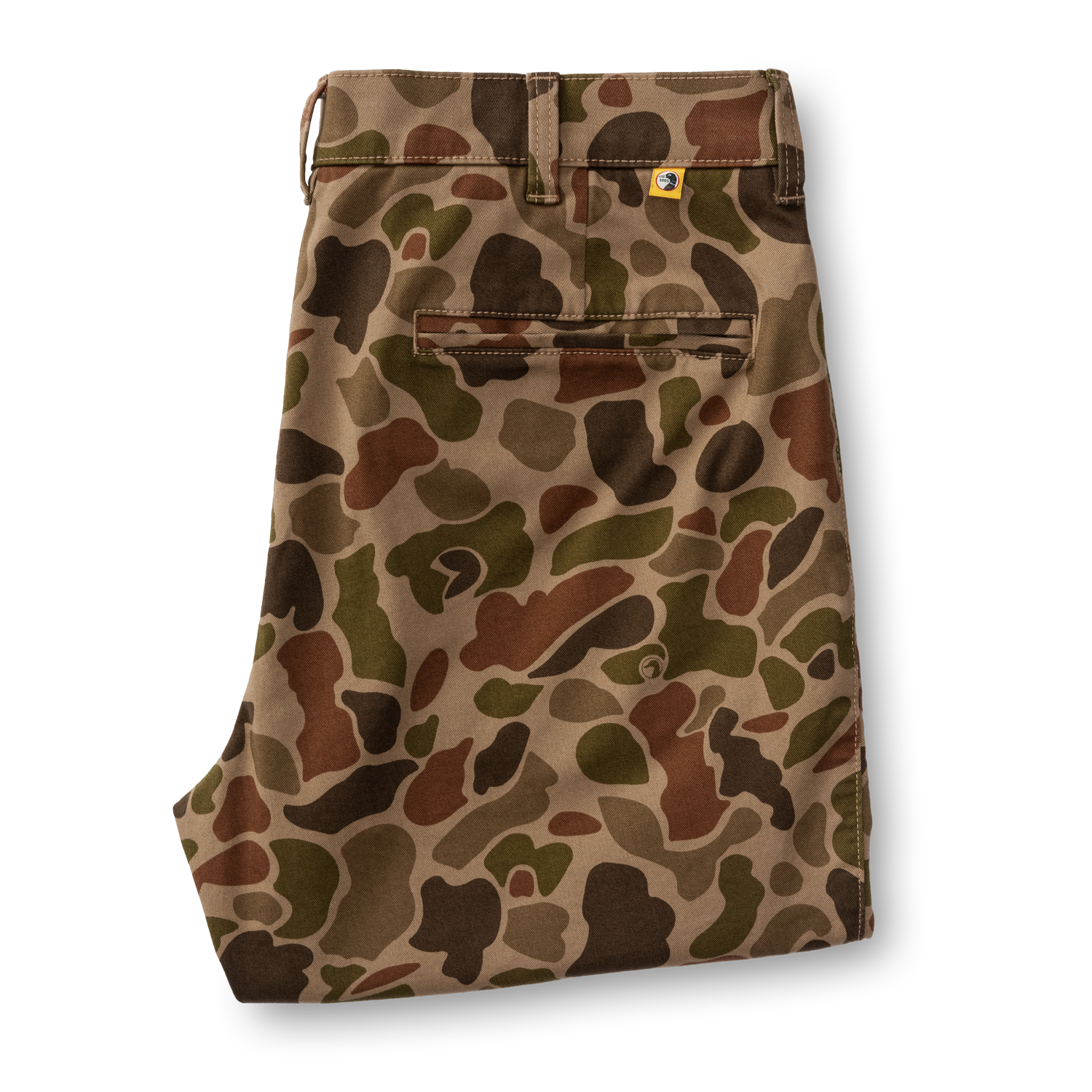 Classic Fit Gold School Chino - Toasted Khaki Camo