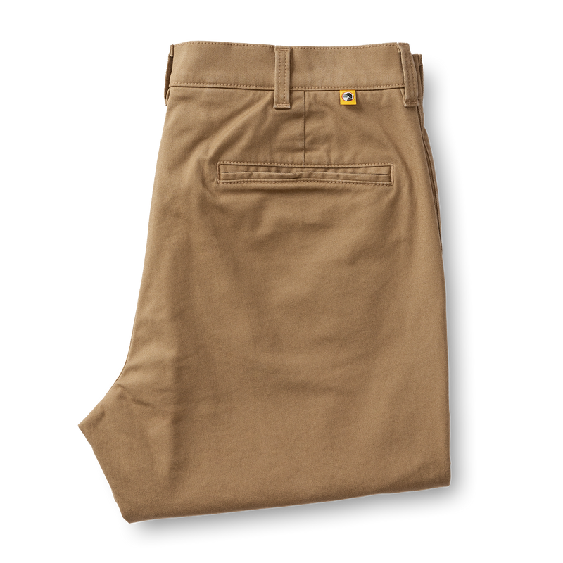 Classic Fit Gold School Chino - Toasted Khaki