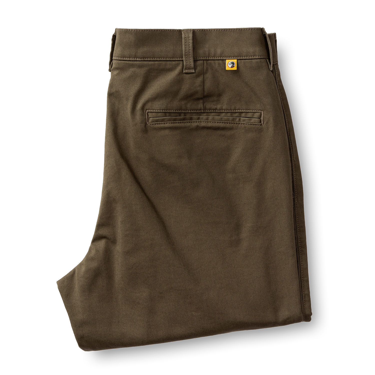Classic Fit Gold School Chino - Dark Olive