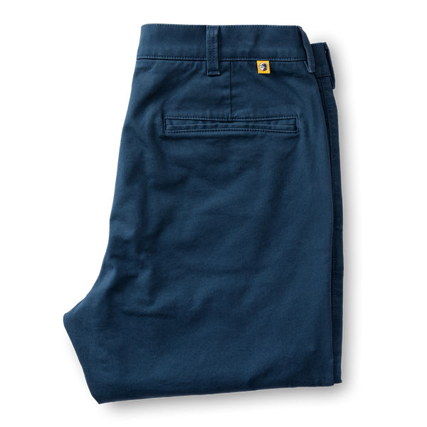 Classic Fit Gold School Chino - Dark Indigo