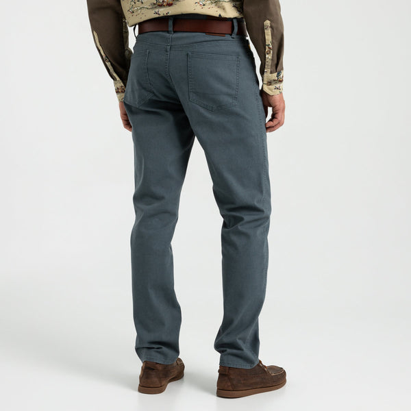 Field Canvas Five-Pocket - Graphite Blue
