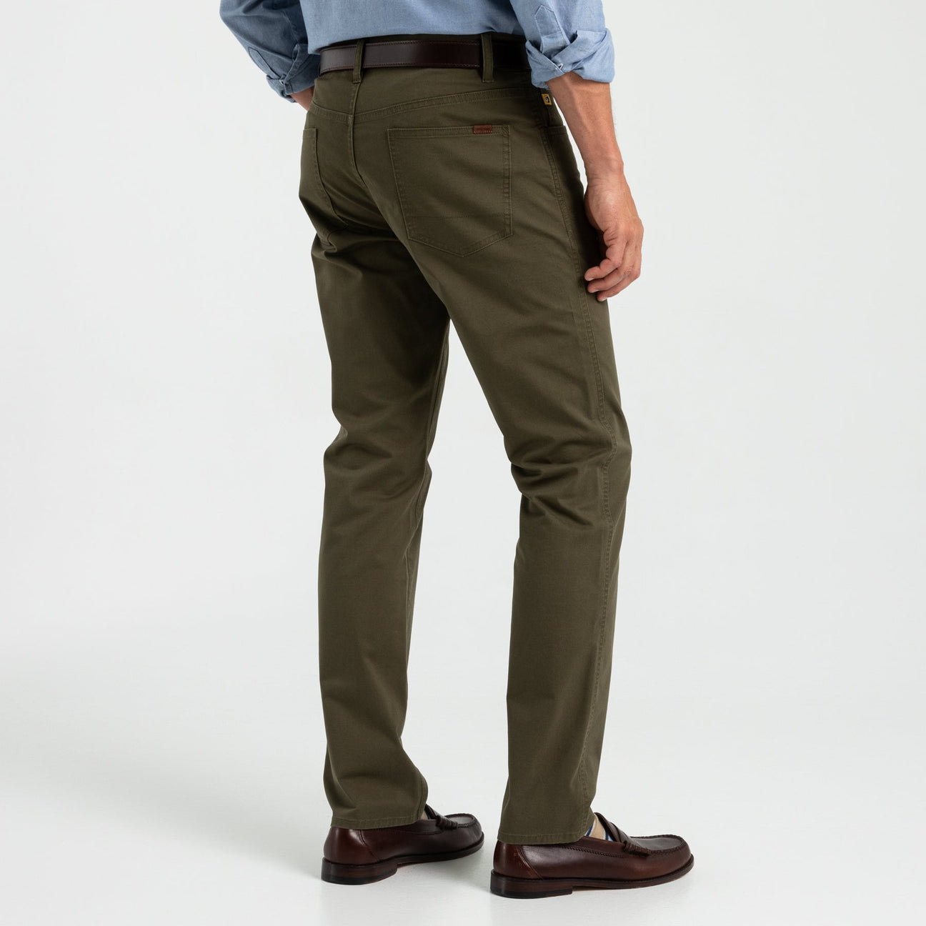 Shoreline Five-Pocket - Olive Pine