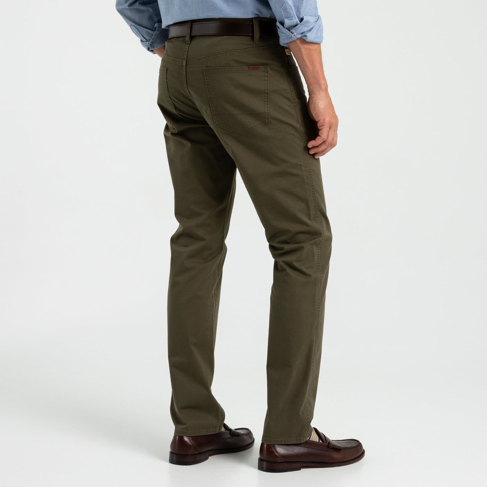 Shoreline Five-Pocket - Olive Pine