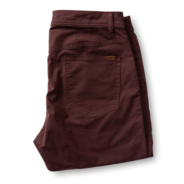 Shoreline Five-Pocket - Dark Cognac