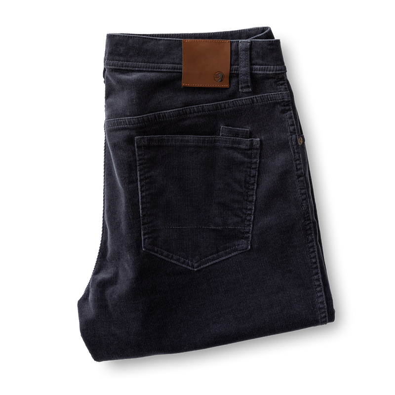 Holston Corduroy Five-Pocket - Ink Blue