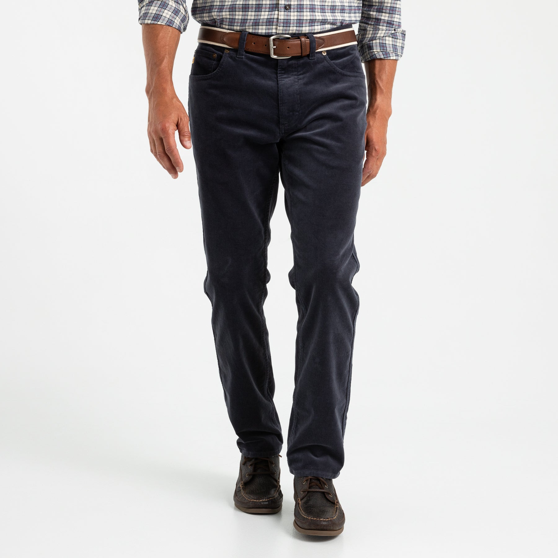 Holston Corduroy Five-Pocket - Ink Blue