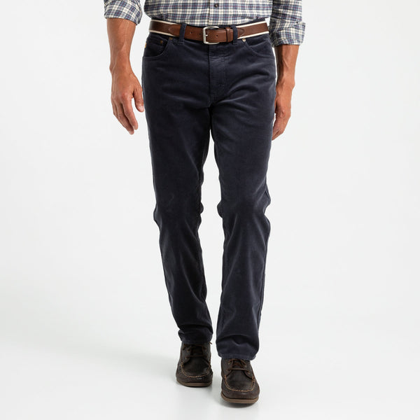 Holston Corduroy Five-Pocket - Ink Blue