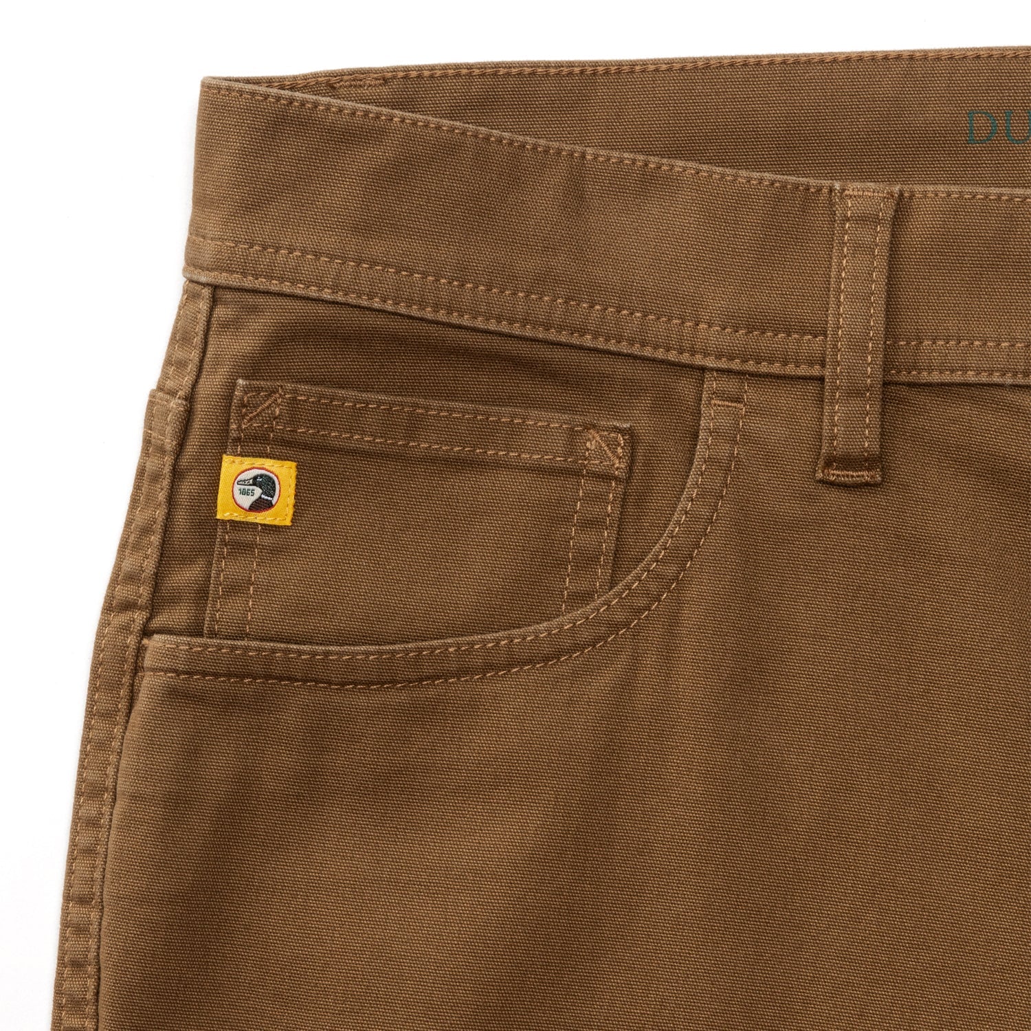 Pinpoint Canvas Five-Pocket - Umber Brown