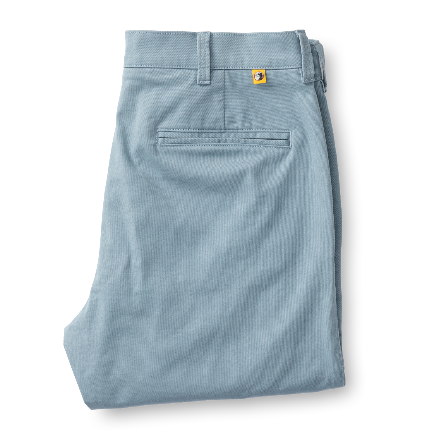 Slim Fit Gold School Chino - River Blue
