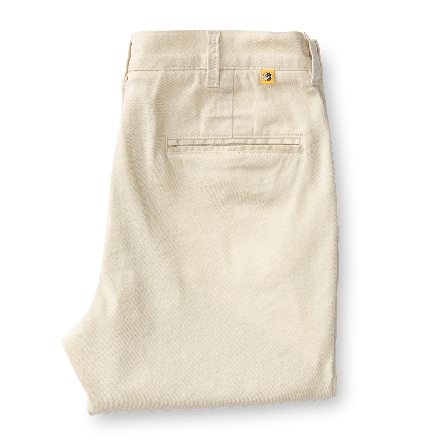 Classic Fit Linen Gold School Chino - Stone