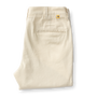 Classic Fit Linen Gold School Chino - Stone