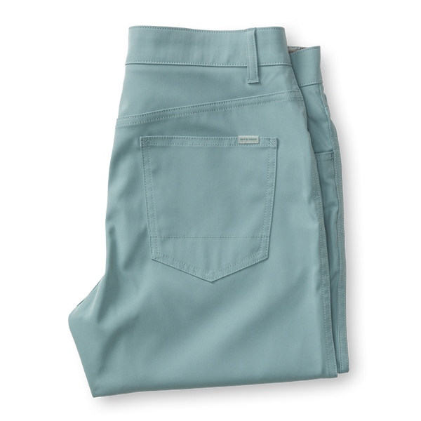 Long Drive Performance Five-Pocket - Mineral Blue