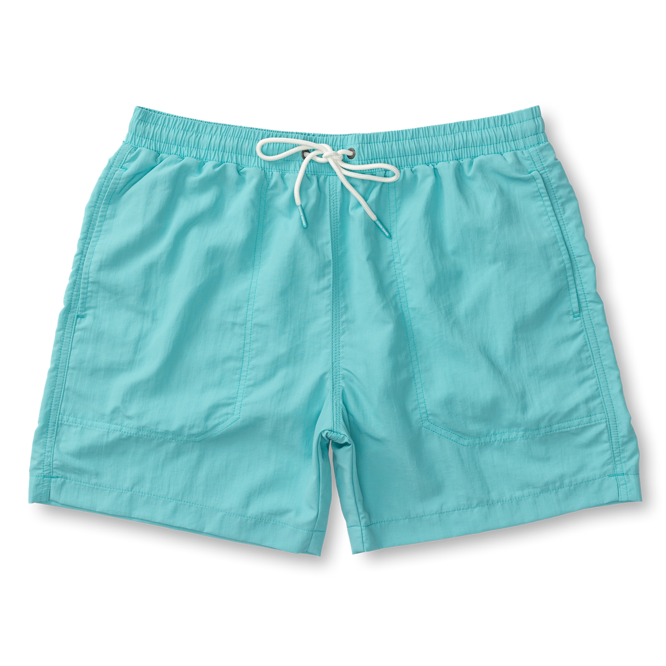 6" Solid Sailport Swim Short - Marine Blue
