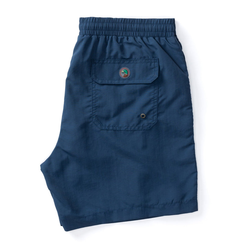6" Solid Sailport Swim Short - Dark Indigo